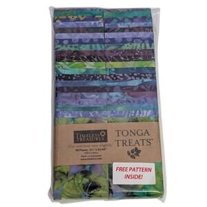 Tonga Treats Jamboree Batik Jelly Roll by Timeless Trends
